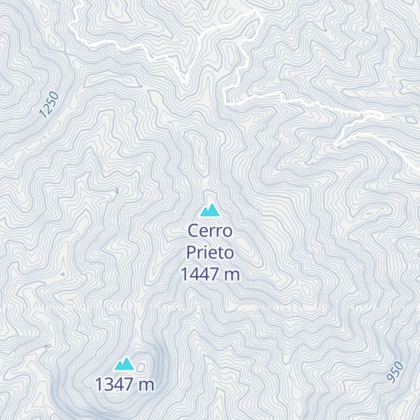 Map of Cerro Prieto
