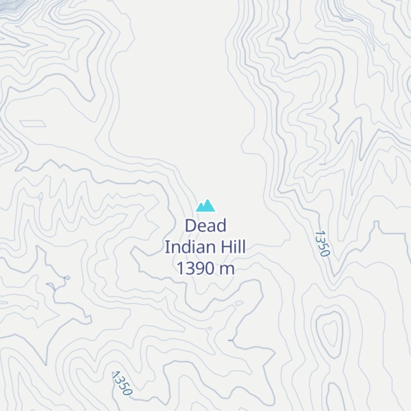 Map of Dead Indian Hill