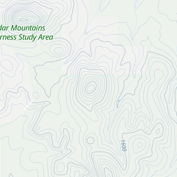 Map of Old Baldy