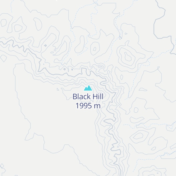 Map of Black Hill