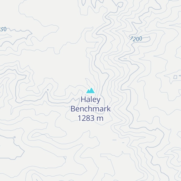 Map of Haley Benchmark