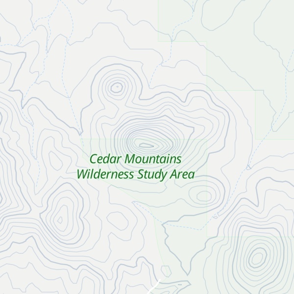 Map of Hat Top Mountain