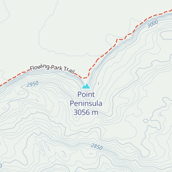 Map of Point Peninsula