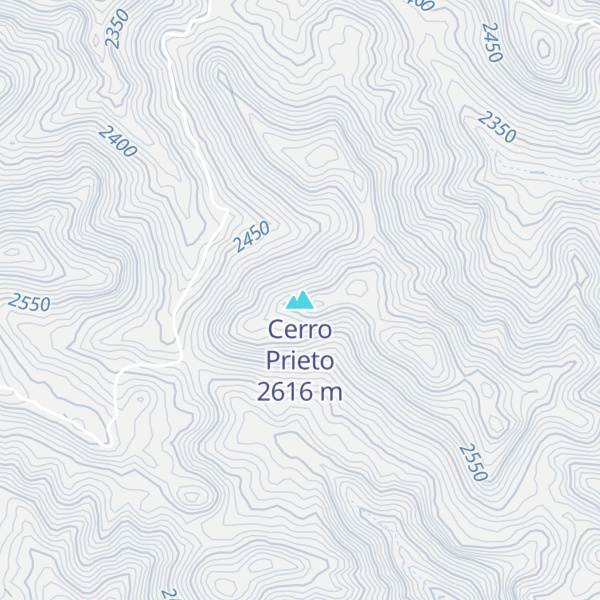 Map of Cerro Prieto