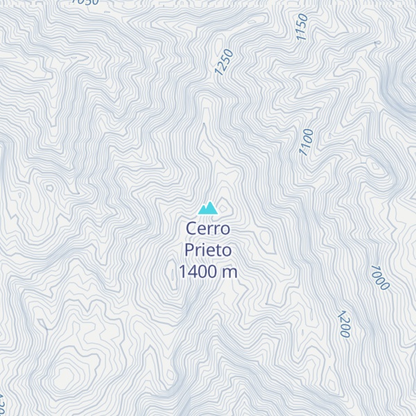 Map of Cerro Prieto