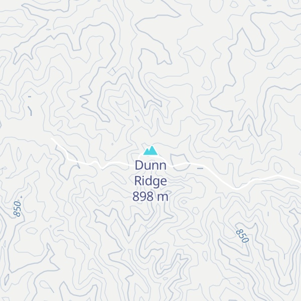 Map of Dunn Ridge