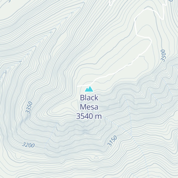 Map of Black Mesa
