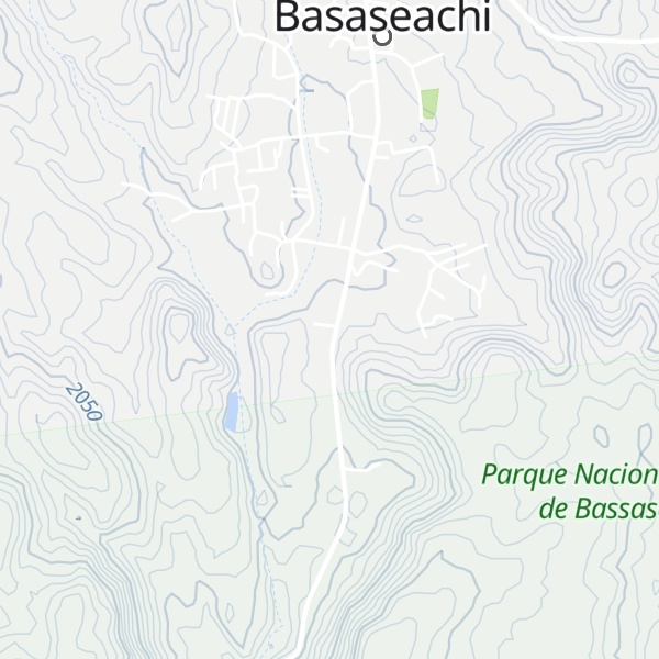Map of Cabañas El Huerto