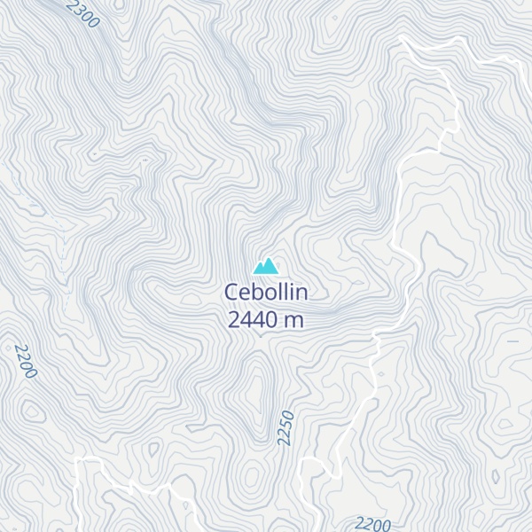 Map of Cebollin