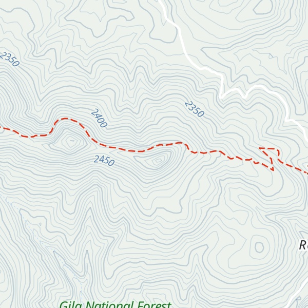 Map of Scott Peak
