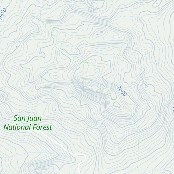 Map of Groundhog Mountain