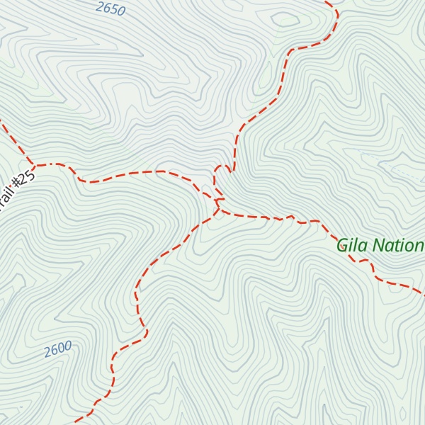 Map of Black Mountain