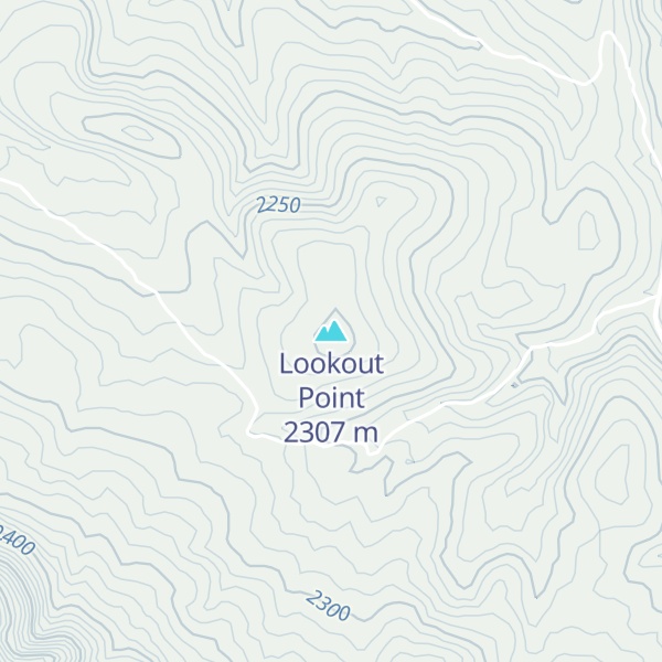 Map of Lookout Point