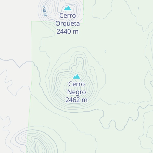 Map of Cerro Negro