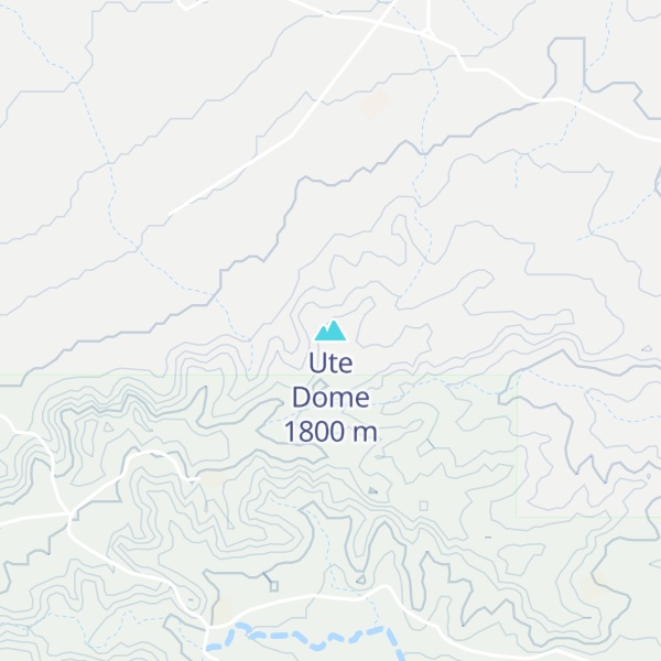Map of Ute Dome