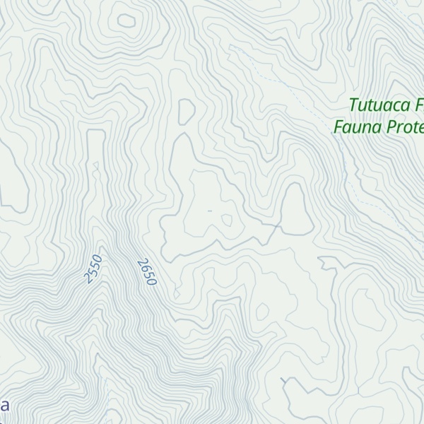 Map of Mesa El Cochino