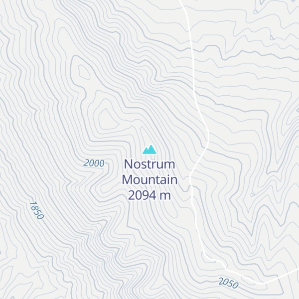 Map of Nostrum Mountain