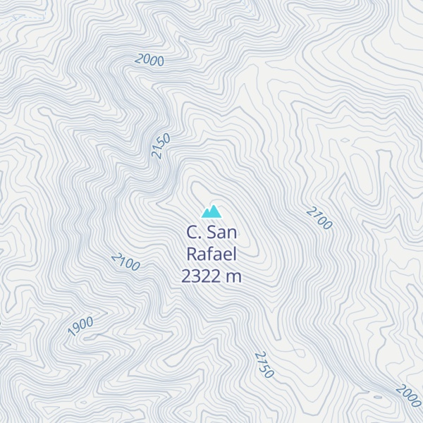 Map of C. San Rafael