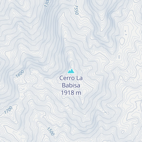 Map of Cerro La Babisa