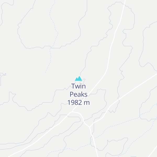 Map of Twin Peaks