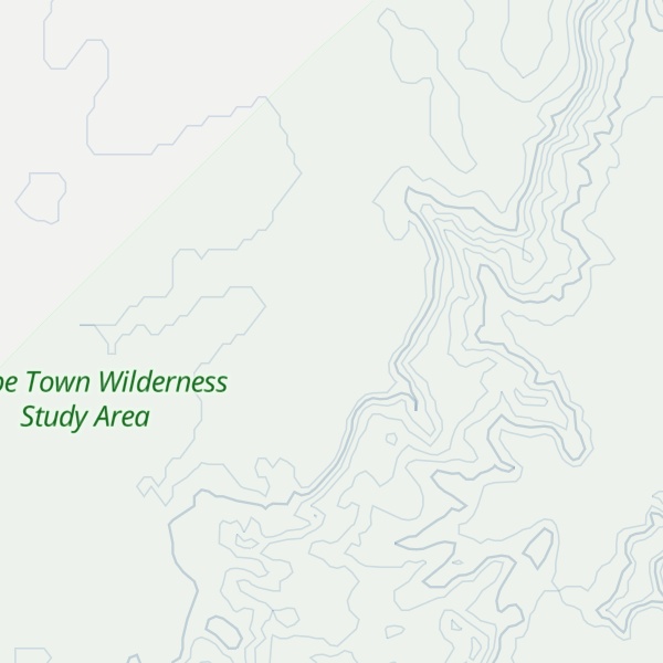 Map of Skull Creek Rim