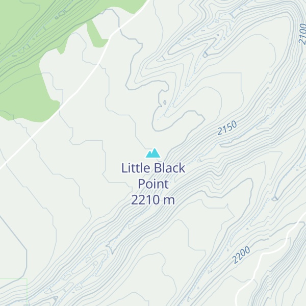 Map of Little Black Point