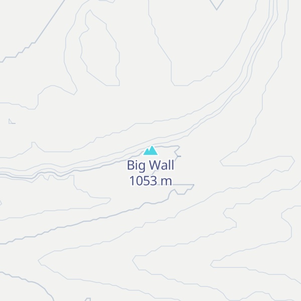 Map of Big Wall