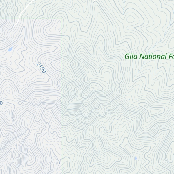 Map of McComas Peak