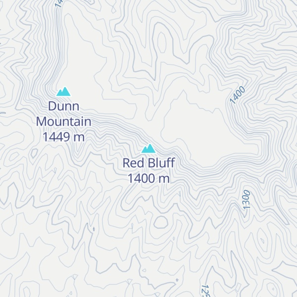 Map of Red Bluff