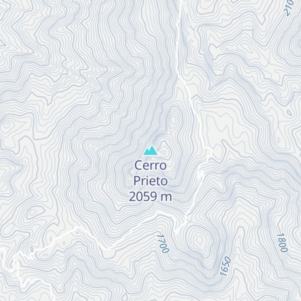 Map of Cerro Prieto