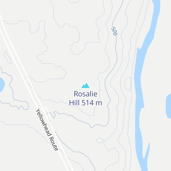 Map of Rosalie Hill