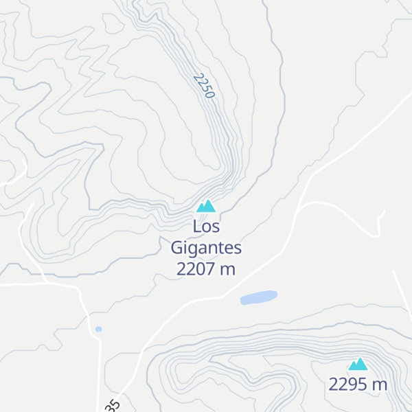 Map of Los Gigantes