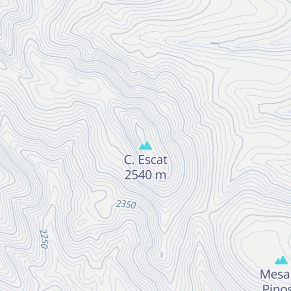 Map of C. Escat