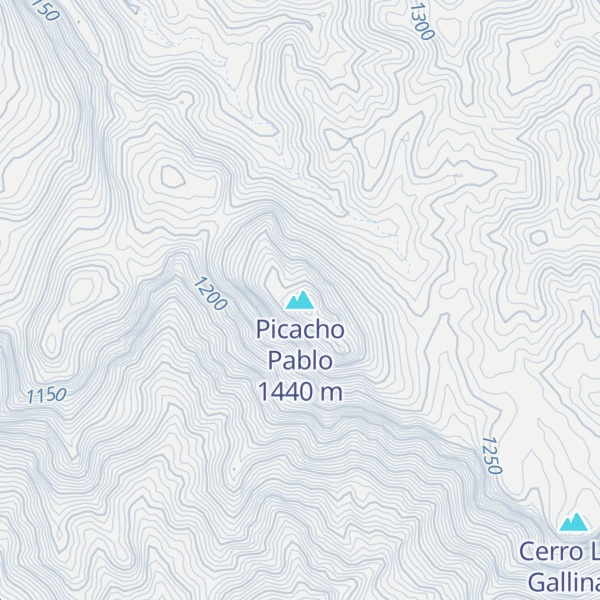 Map of Picacho Pablo