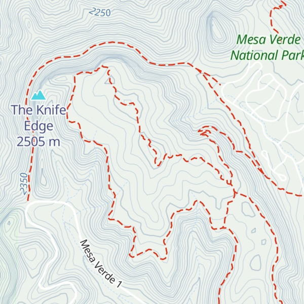 Map of Prater Ridge
