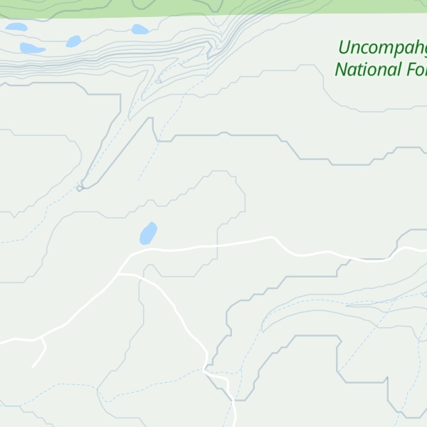 Map of Iron Spring Mesa