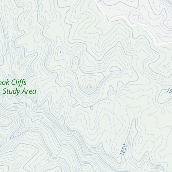 Map of Redrock Point