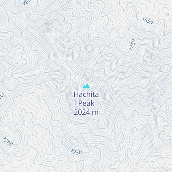 Map of Lalacha Peak