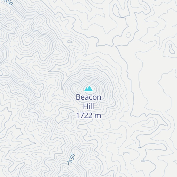 Map of Beacon Hill