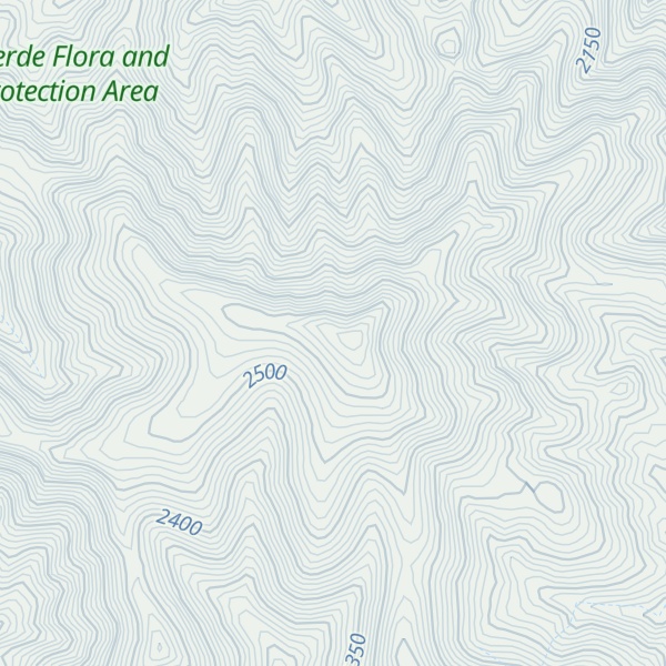 Map of Cerro Alto