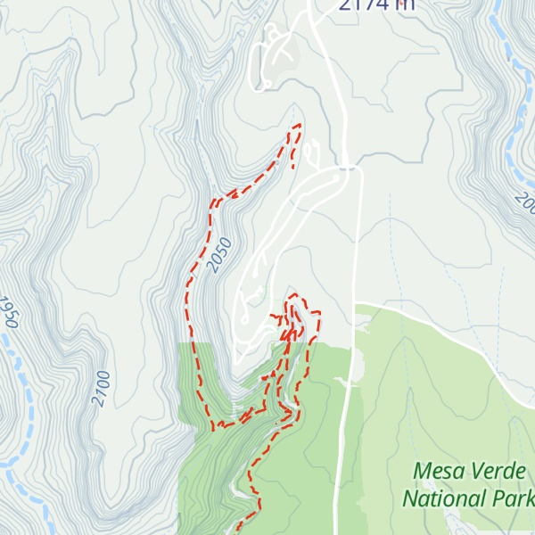 Map of Spruce Tree Terrace