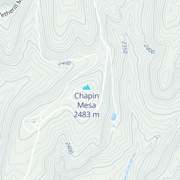 Map of Navajo Hill