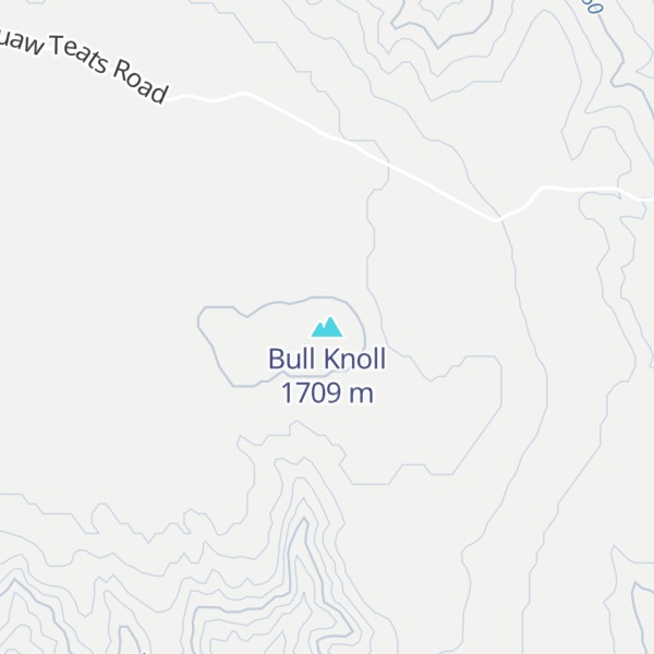 Map of Bull Knoll