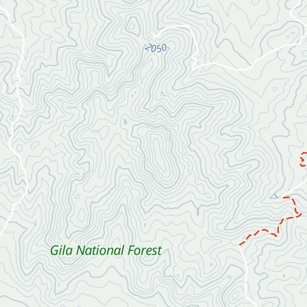 Map of Hornbrook Mountain