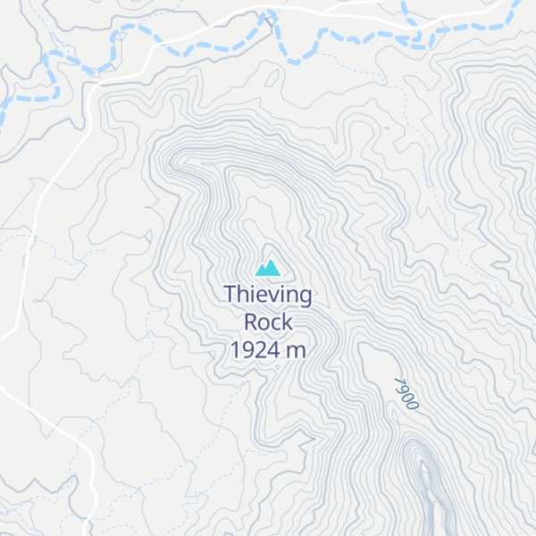 Map of Thieving Rock