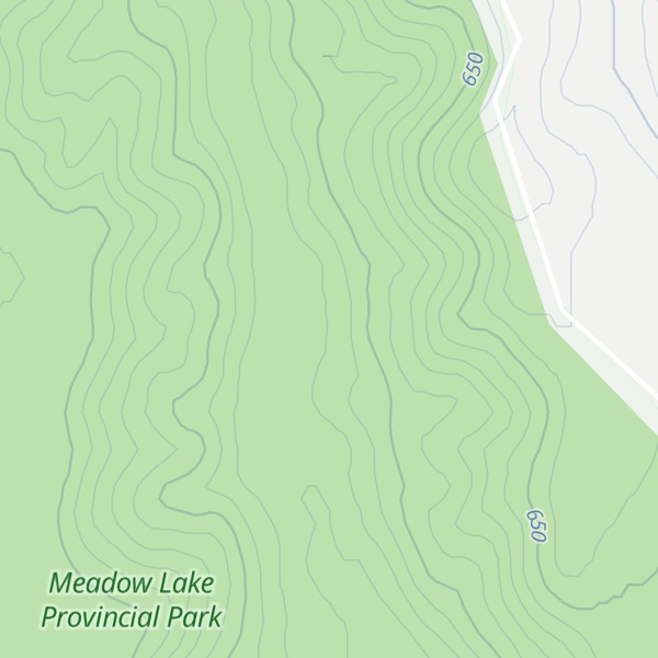 Map of Barnett Ridge