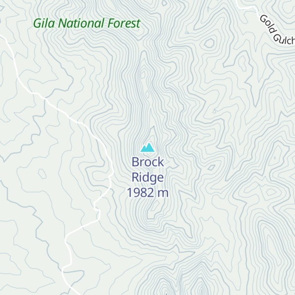 Map of Brock Ridge