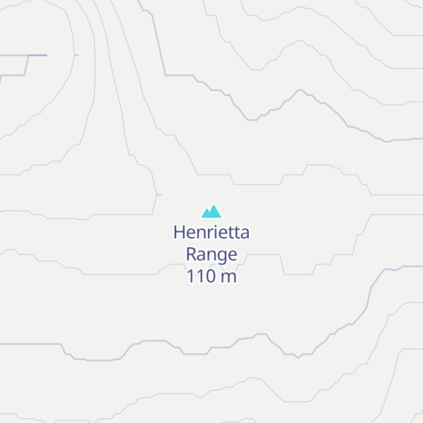 Map of Henrietta Range