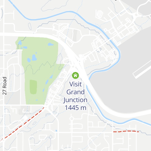 Map of Visit Grand Junction