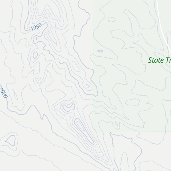 Map of Sand Hills